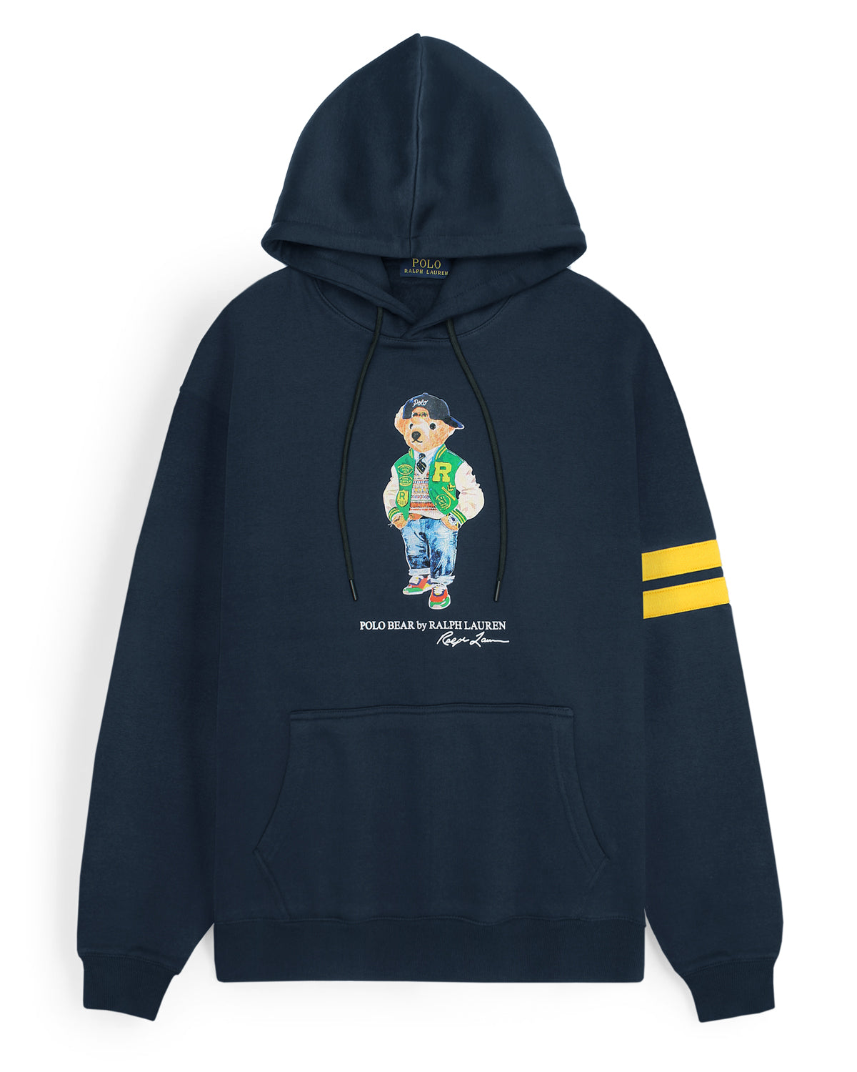 Iconic Bear Mens R-L Hoddie - Navy Blue