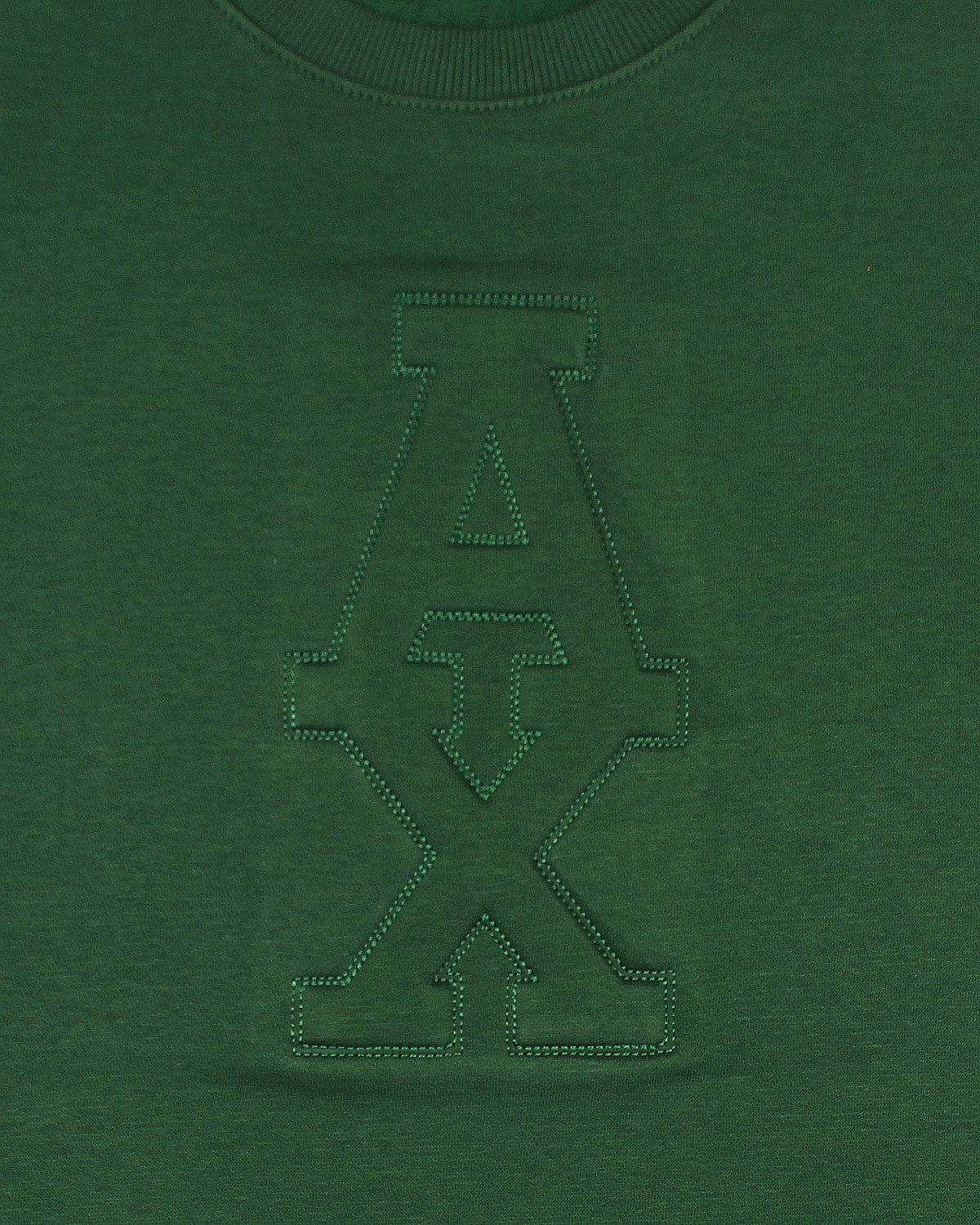 Exclusive A-X Men Embossed Sweat - Green
