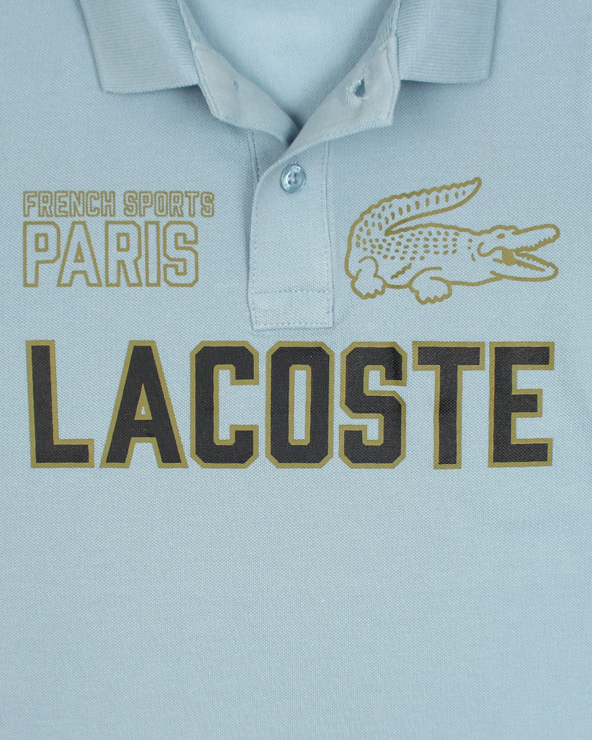 Premium Kids L-C-O-S-T Polo Shirt - Sky Blue