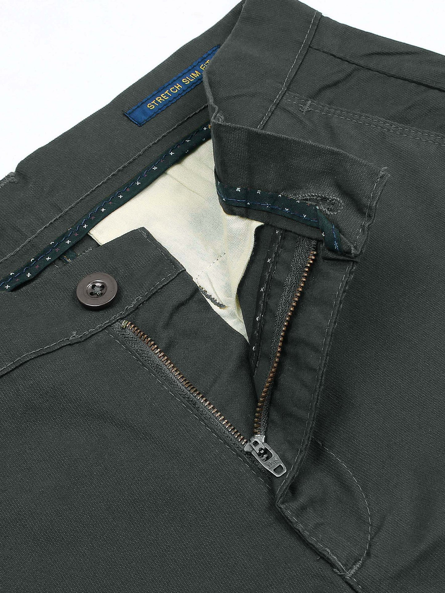 Premium R/L Cotton Chinos - Greenish