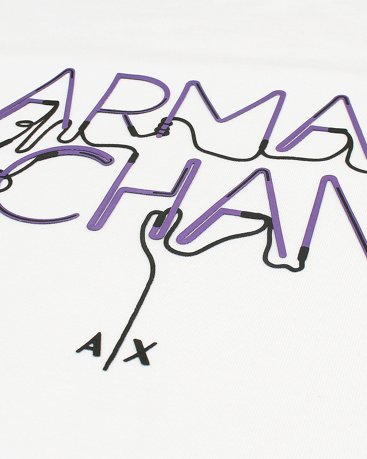 Exclusive A-X Signature Tee - White