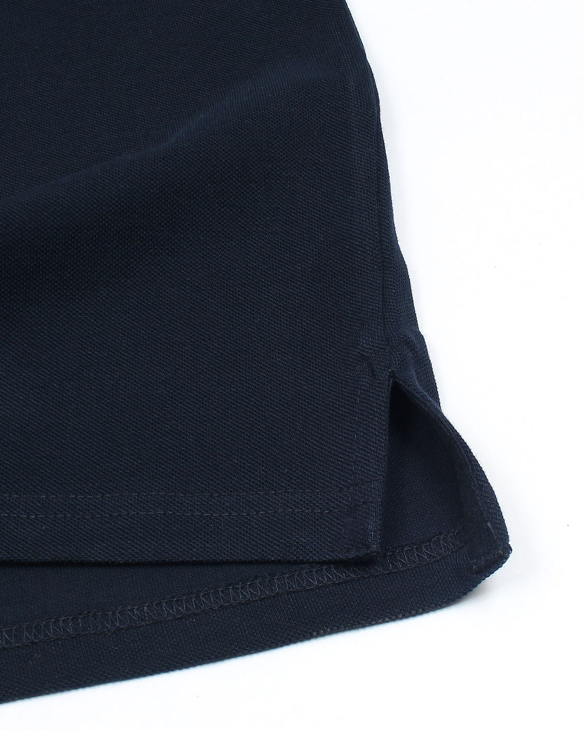 Premium Mesh L/C Men Polo Shirt - Navy Blue