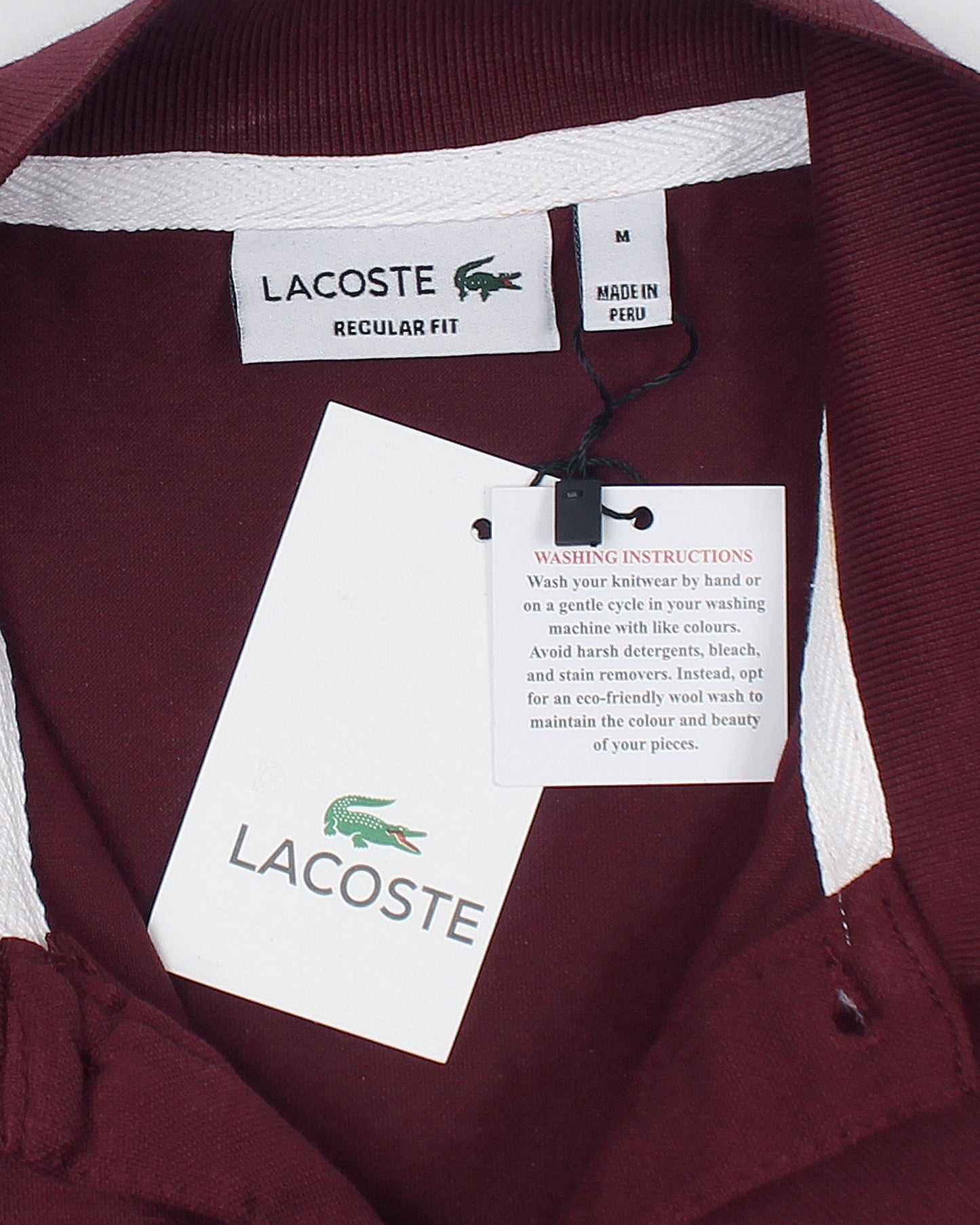 Premium Lc/st All Over Polo - Maroon