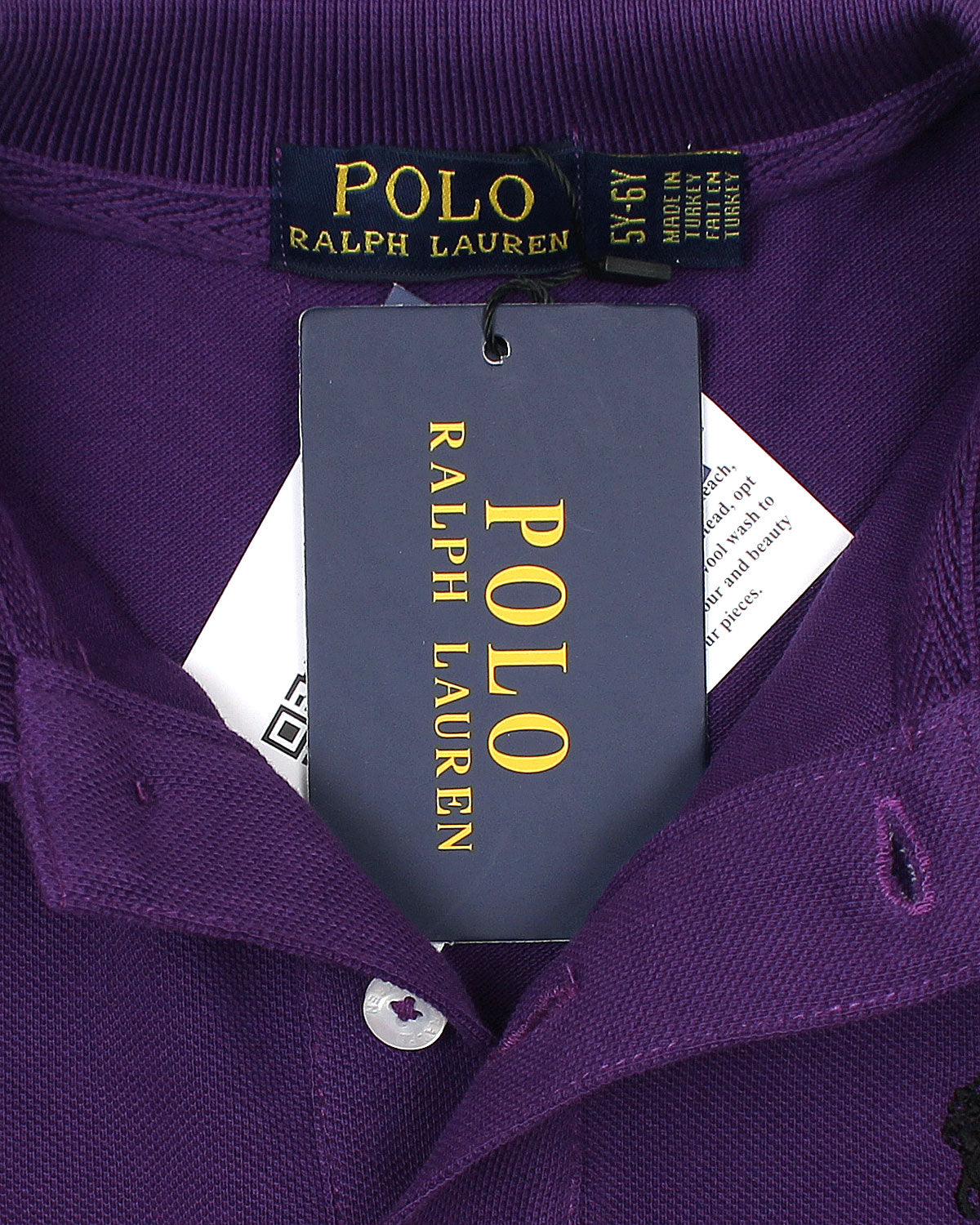 Iconic R/L Kids Pony Polo - Violet