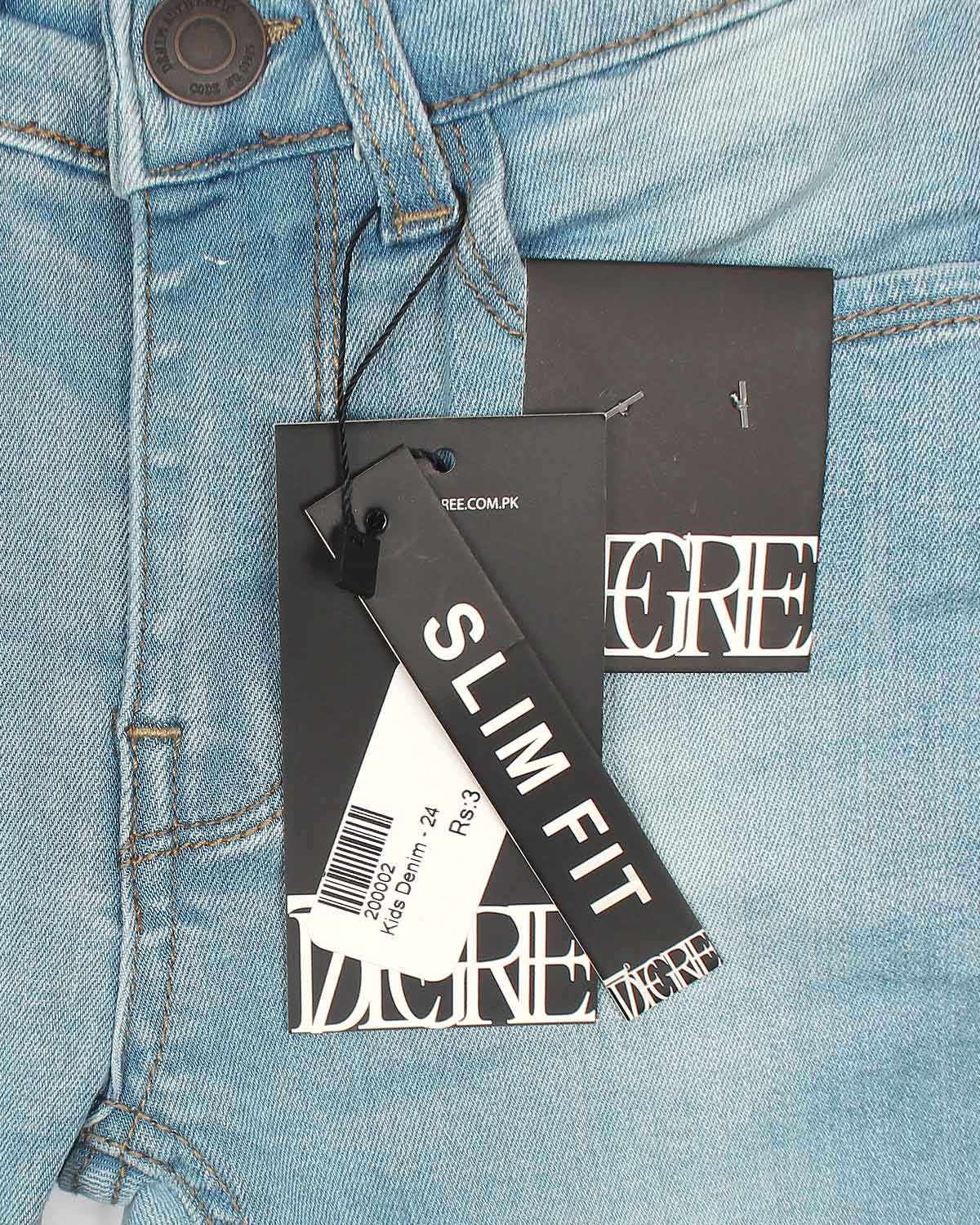 Premium Kids Denim Pants - Litewash