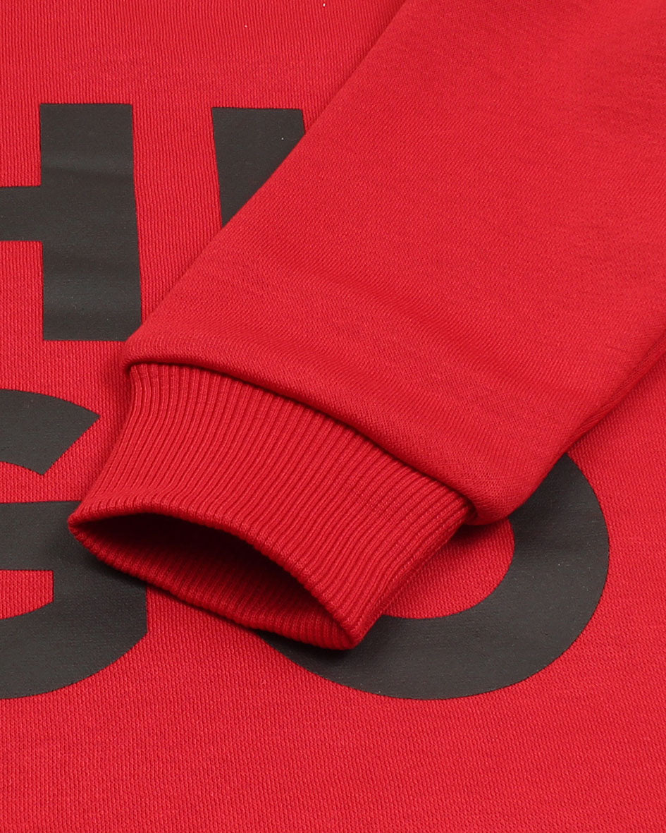 Premium Hu/Bo Boys Sweat - Red
