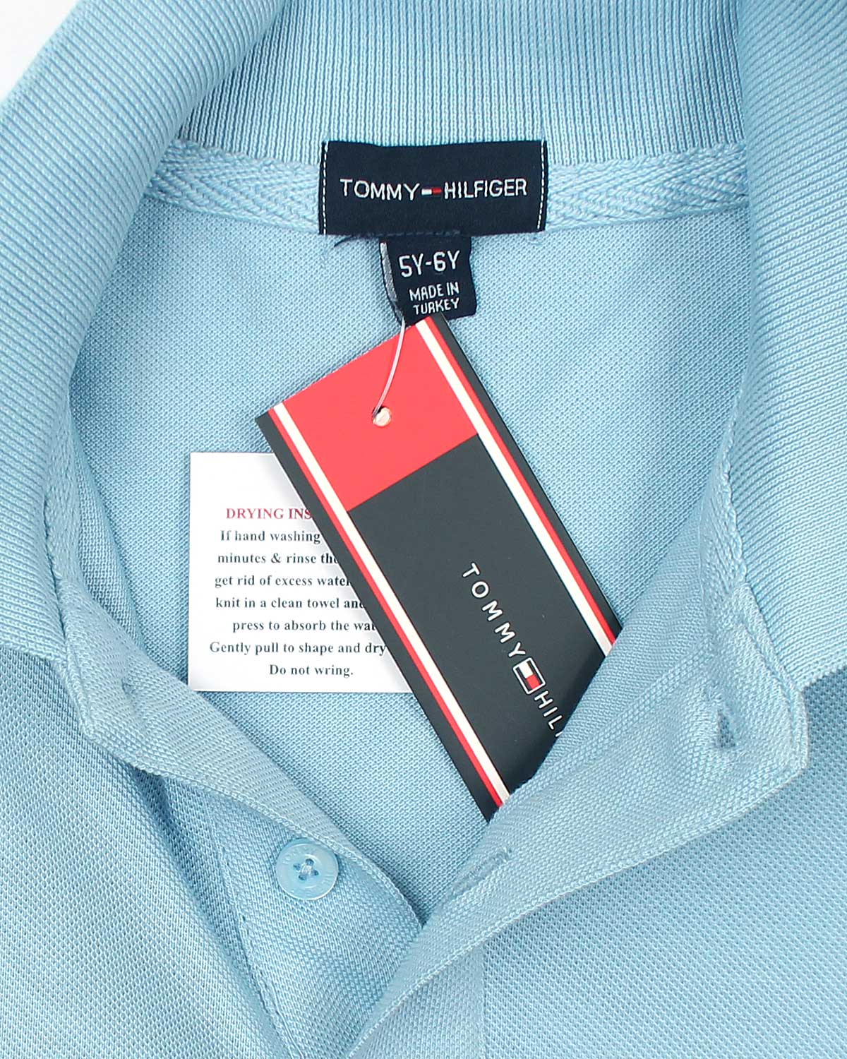 Exclusive Kids Hilfiger Polo - Sky Blue