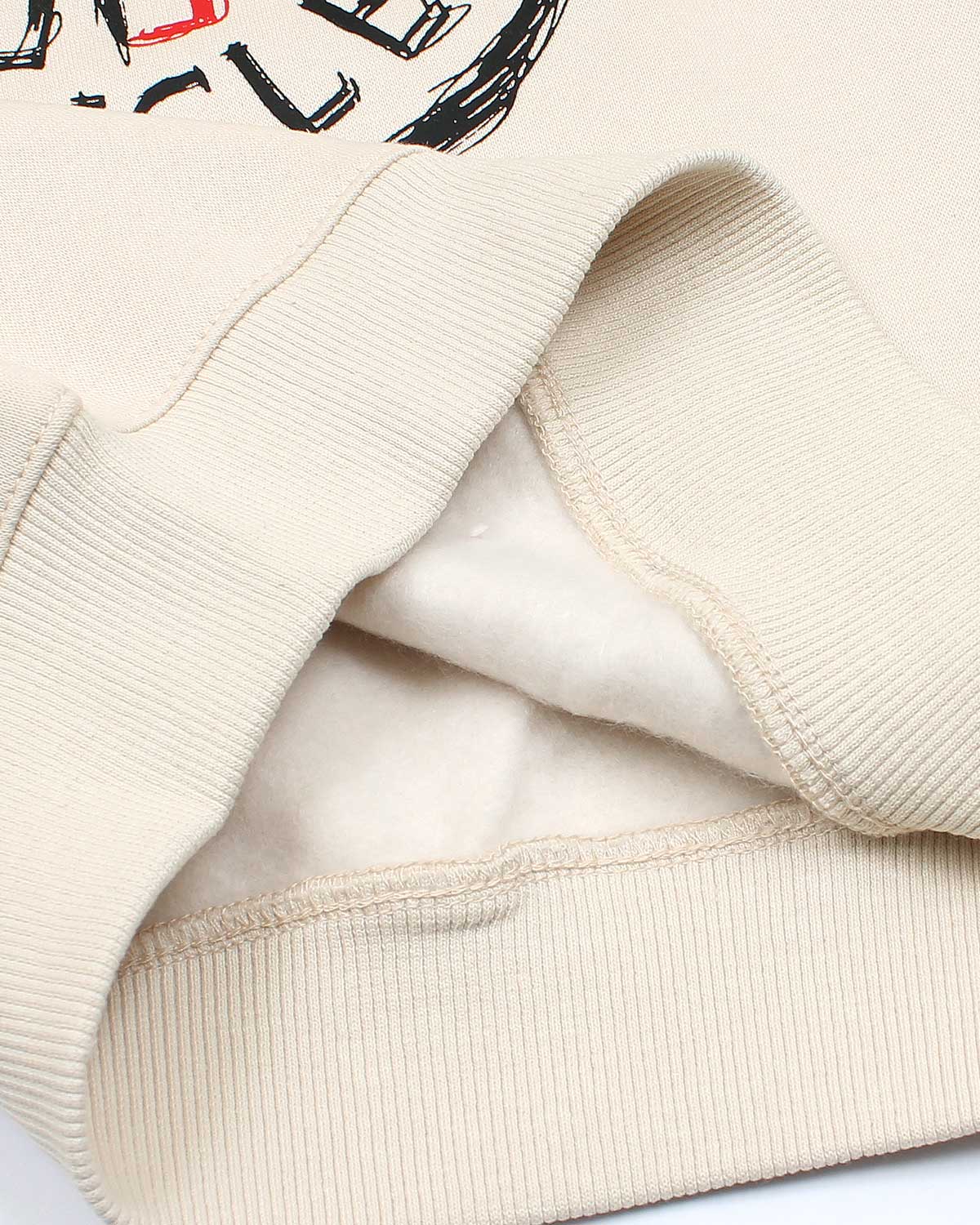 Mon. Kids Batch Sweatshirt - Off White