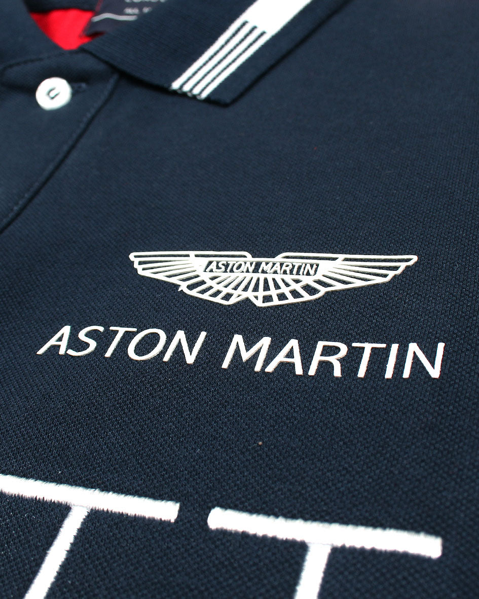 Premium HKT Motive Polo - Navy Blue