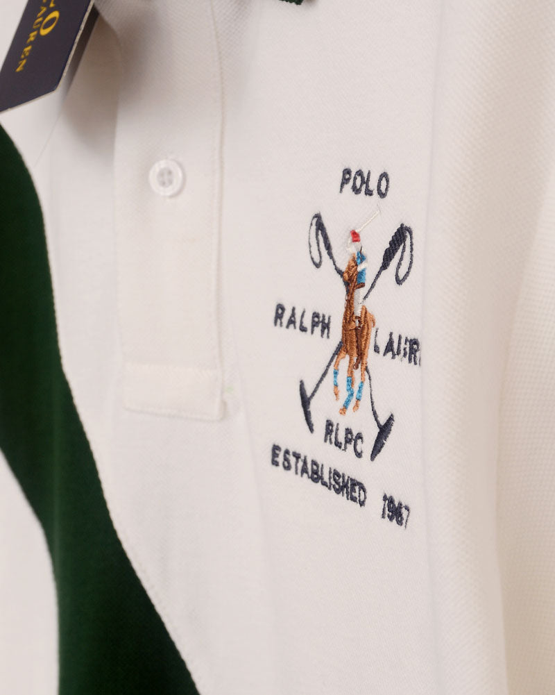 Premium Cross Panel Polo Mid Pony - W-G