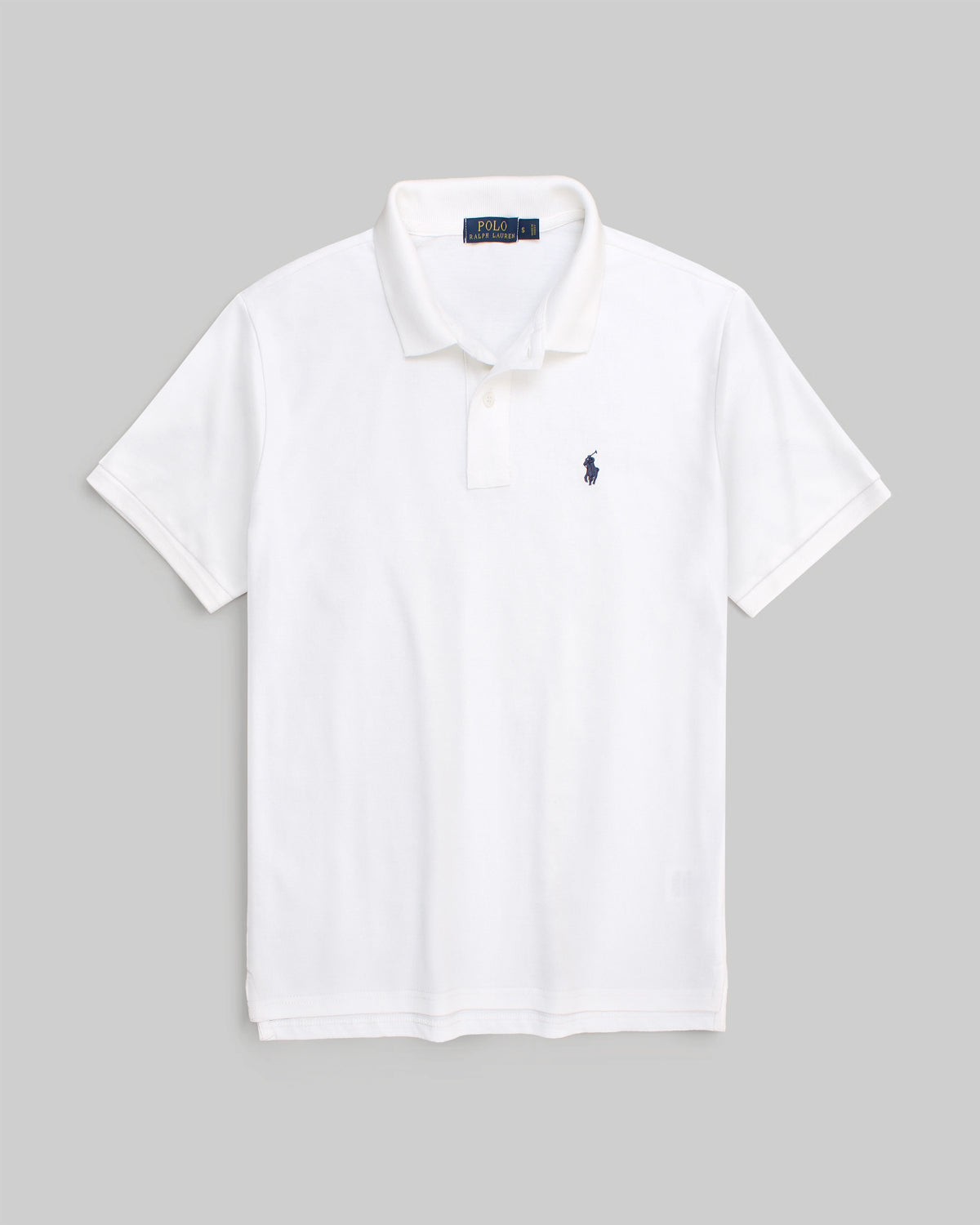 Men's Iconic Pony Polo Shirt - White