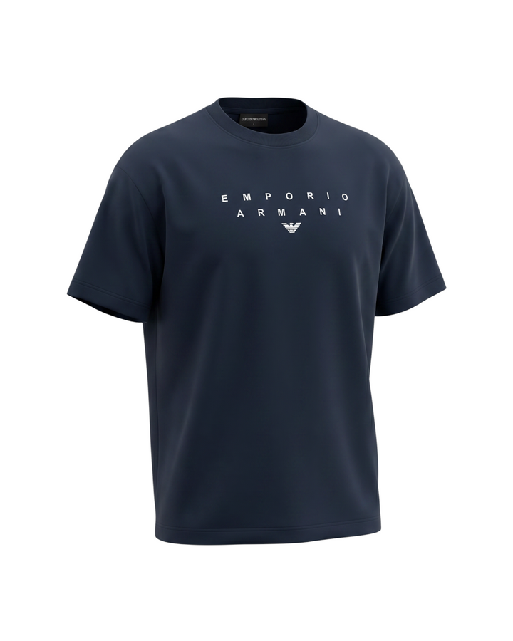 Premium Men's EM Oversize T Shirt - Navy Blue