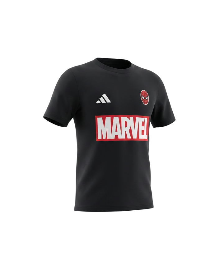 Kids Marvel Graphic T-Shirt - Black