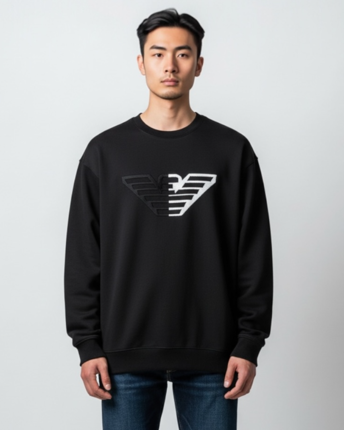 Exclusive Men's Eagle Sweat - Black