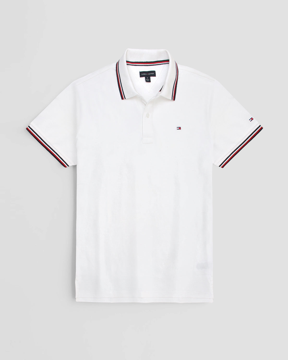 Exclusive Tommy Basic Polo - White