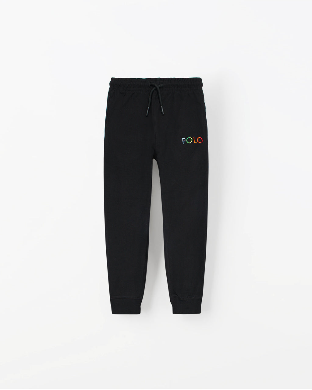 Iconic Summer Polo Kids Pique Trouser - Black