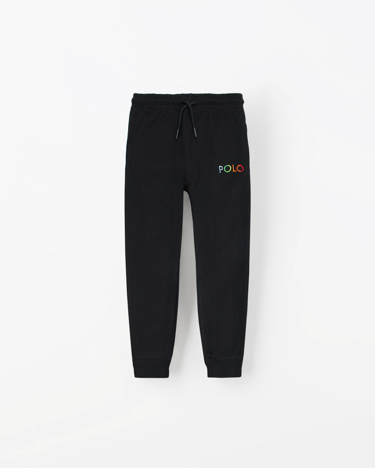 Iconic Summer Polo Kids Pique Trouser - Black