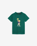 Exclusive Kids Flowes Bear Tee - Green