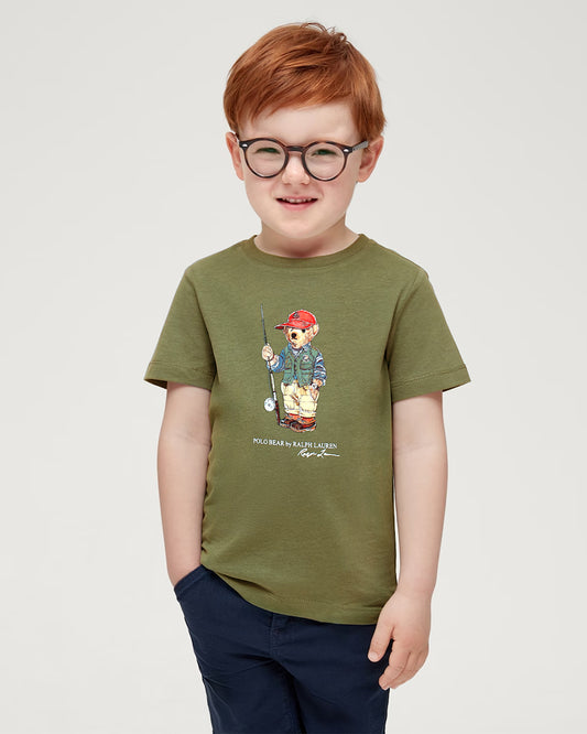 Exclusive Kids Bear Tee - Green