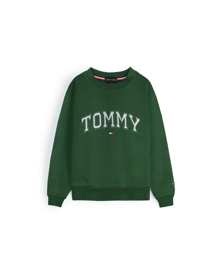 Exclusive Tommy. Kids Sweat - Green
