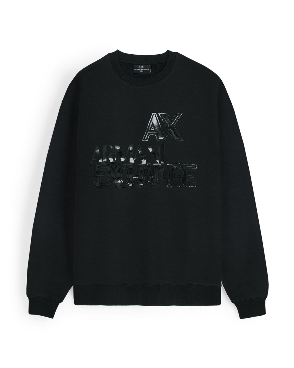 Exclusive A-X Mens Designer Sweat - Black