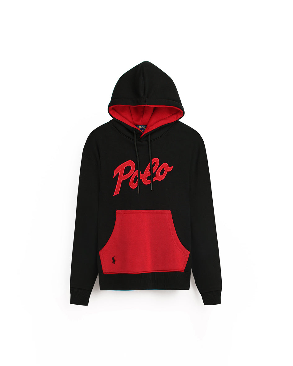 Exclusive Kids Polo Hood - Black