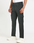 Exclusive Cotton Cargo Trouser - Dark Grey