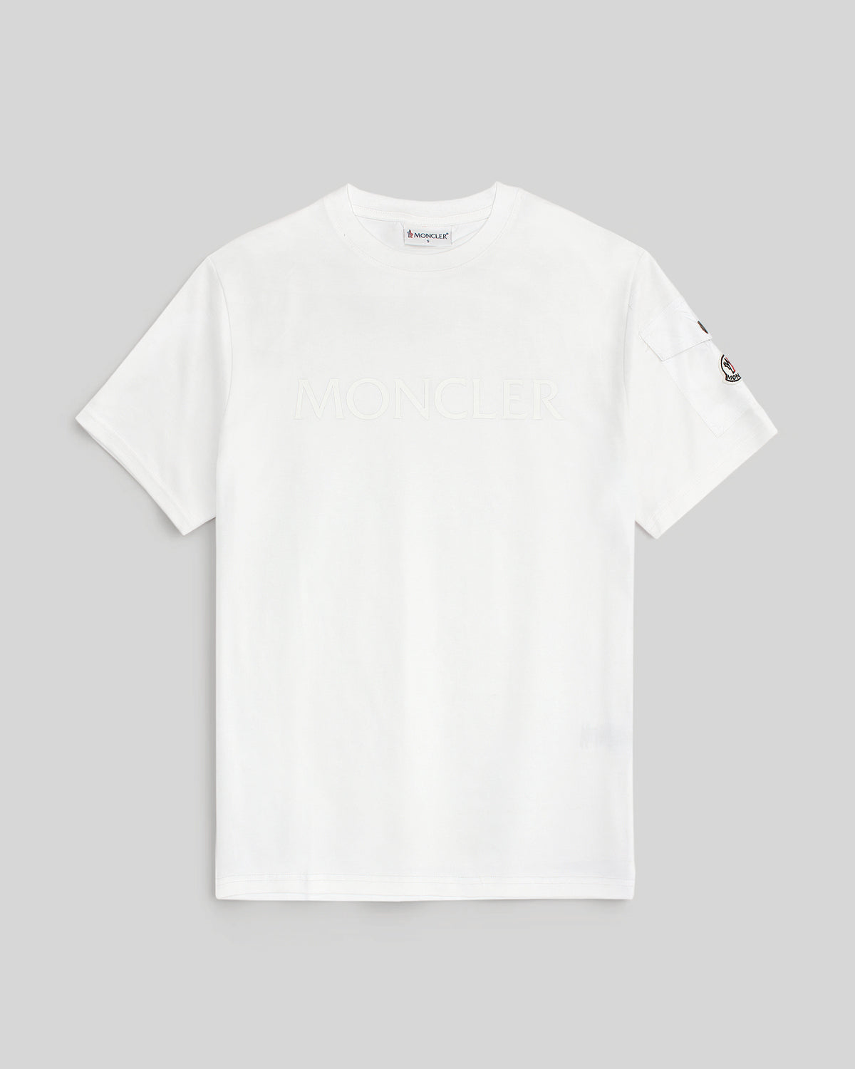 Exclusive Mon. Arm Pocket Men Tee - White