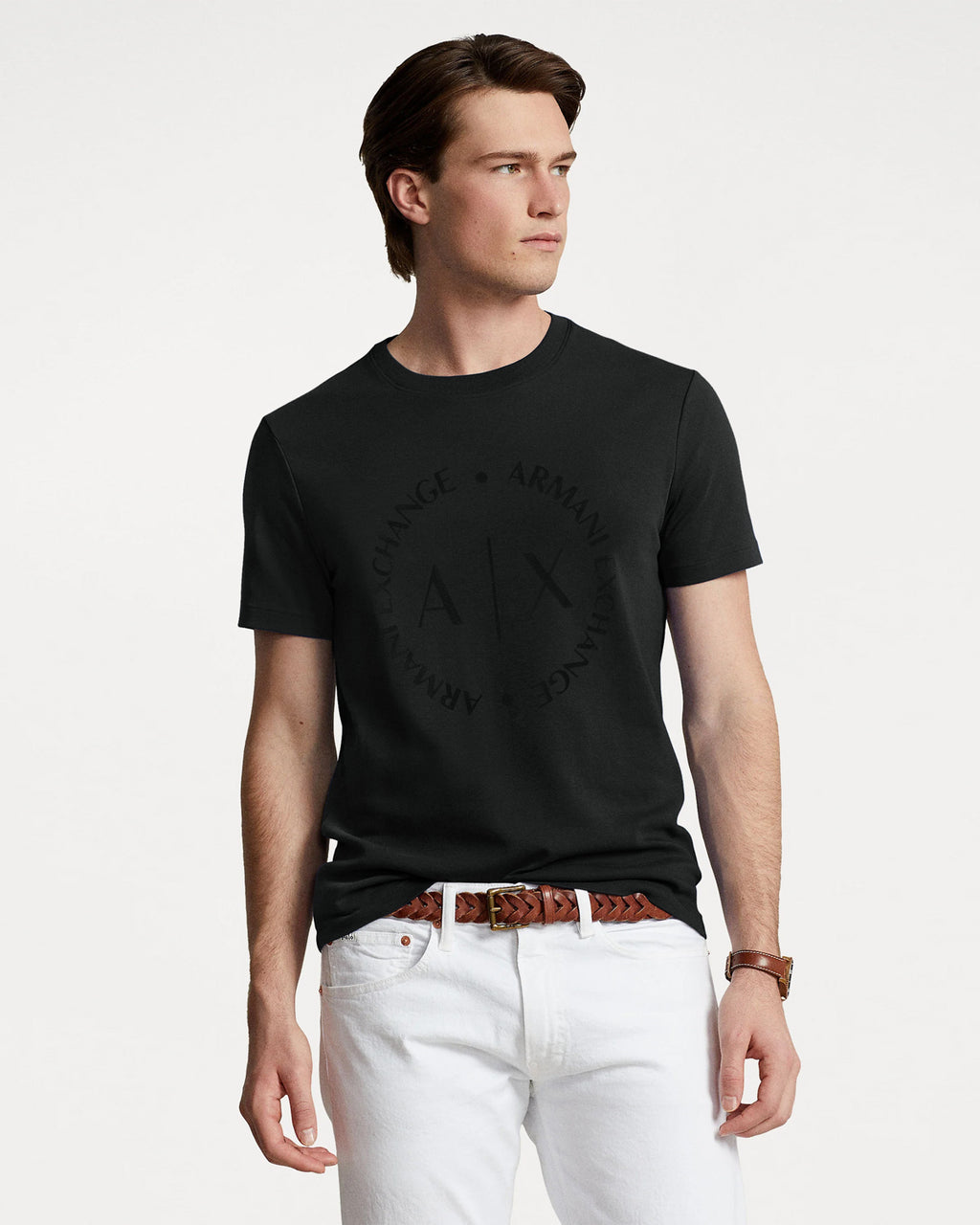 Premium A-X Flog Men Tee - Black