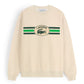Exclusive L-C-S-T Mens Stripe Sweat - Off White