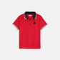Premium Kids Mon. Batch Polo - Red