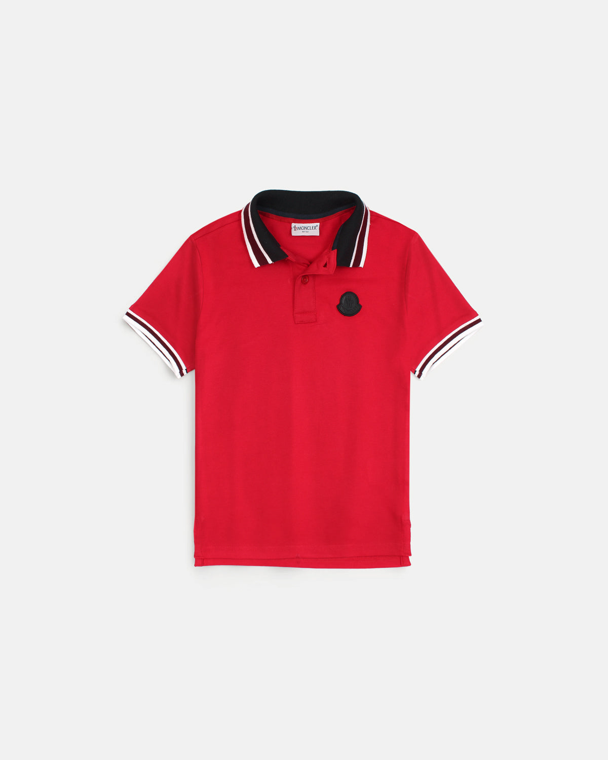 Premium Kids Mon. Batch Polo - Red