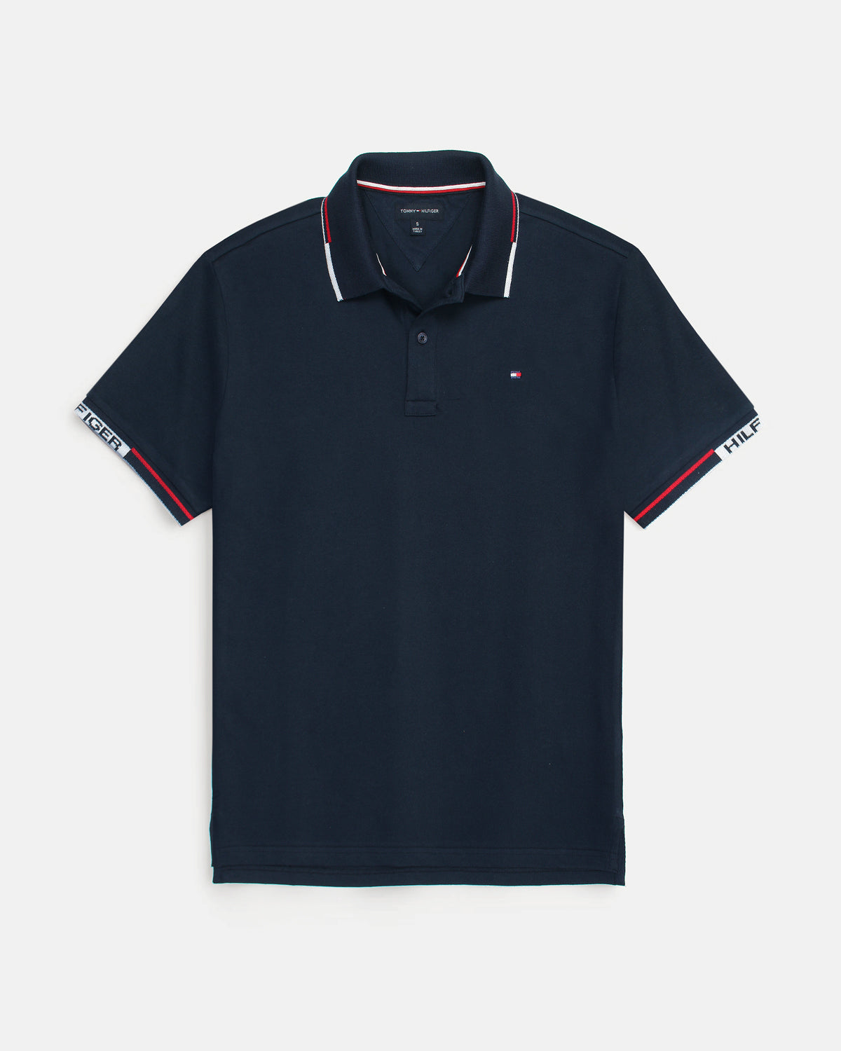 Iconic Tommy Collar D. Men Polo - Navy Blue