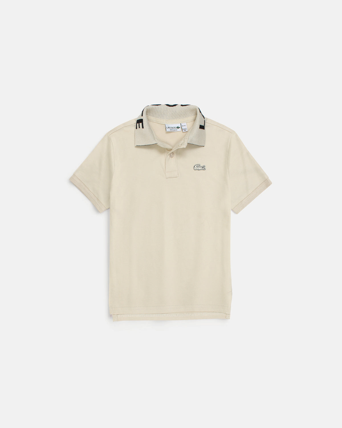 Collar D. Kids L-C-O-S-T Polo Shirt - Off White