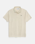 Premium Mesh L/C Men Polo Shirt - Off White