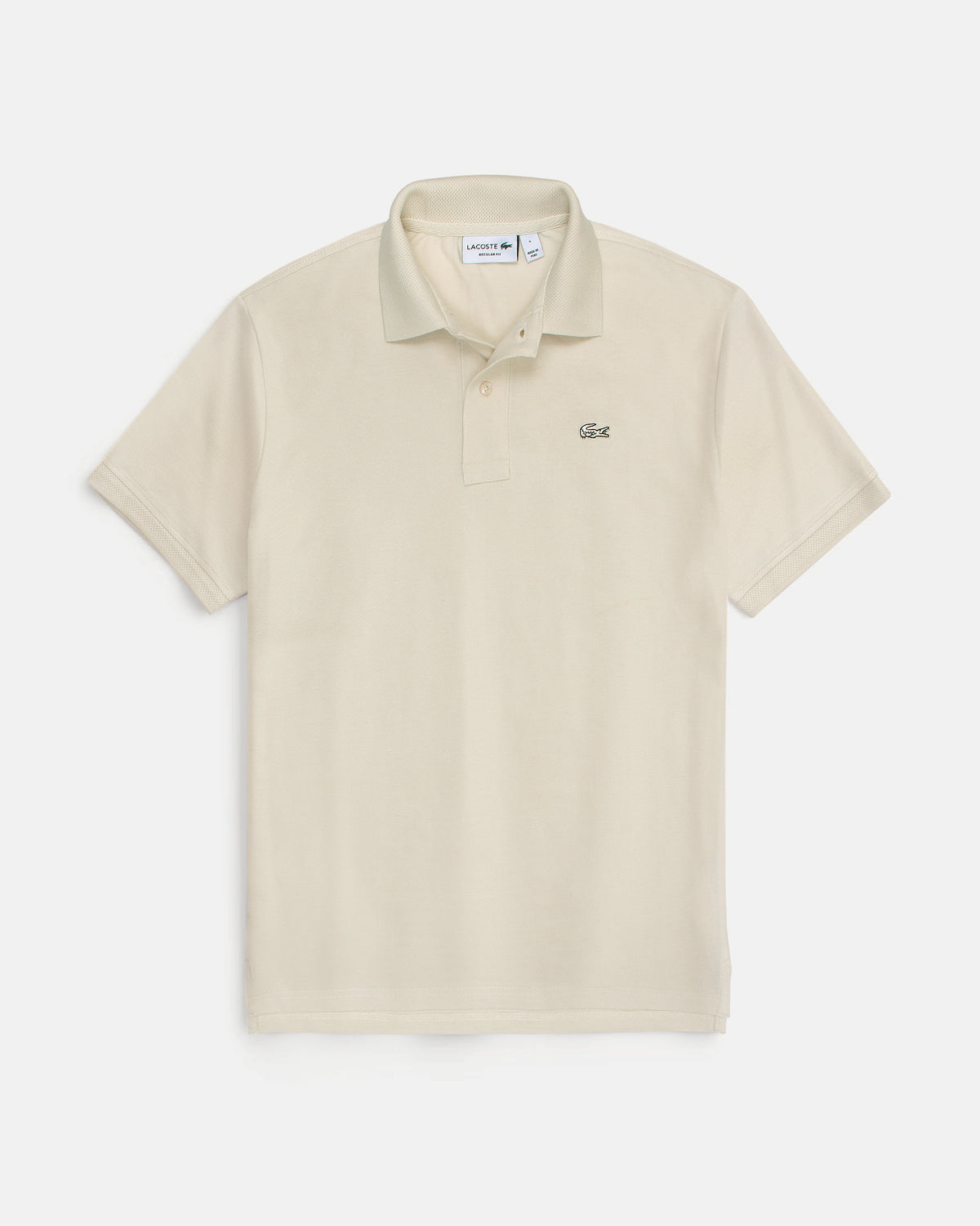 Premium Mesh L/C Men Polo Shirt - Off White