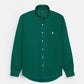 Premium Mesh Pique R/L Men Oxford Shirt - Black