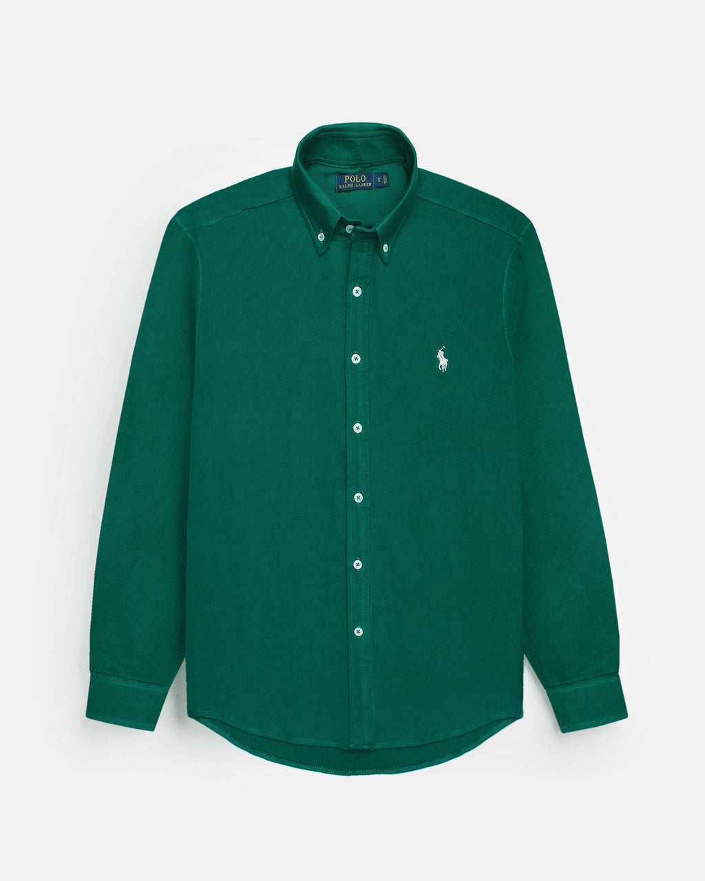 Premium Mesh Pique R/L Men Oxford Shirt - Black