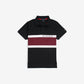Premium Hilfiger Panel Kids Polo - Black