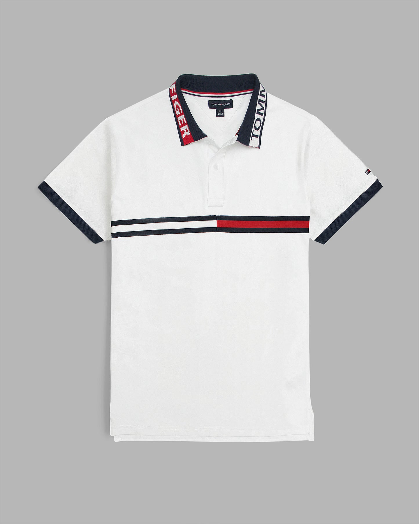 Premium Tommy Collar D. Polo - White