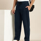 Exclusive Loose Fit Fleece Trouser - Navy Blue