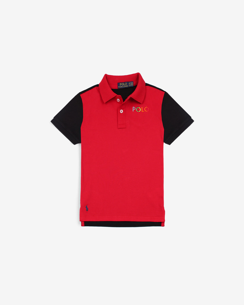 Premium Kids Coloured Polo - Red