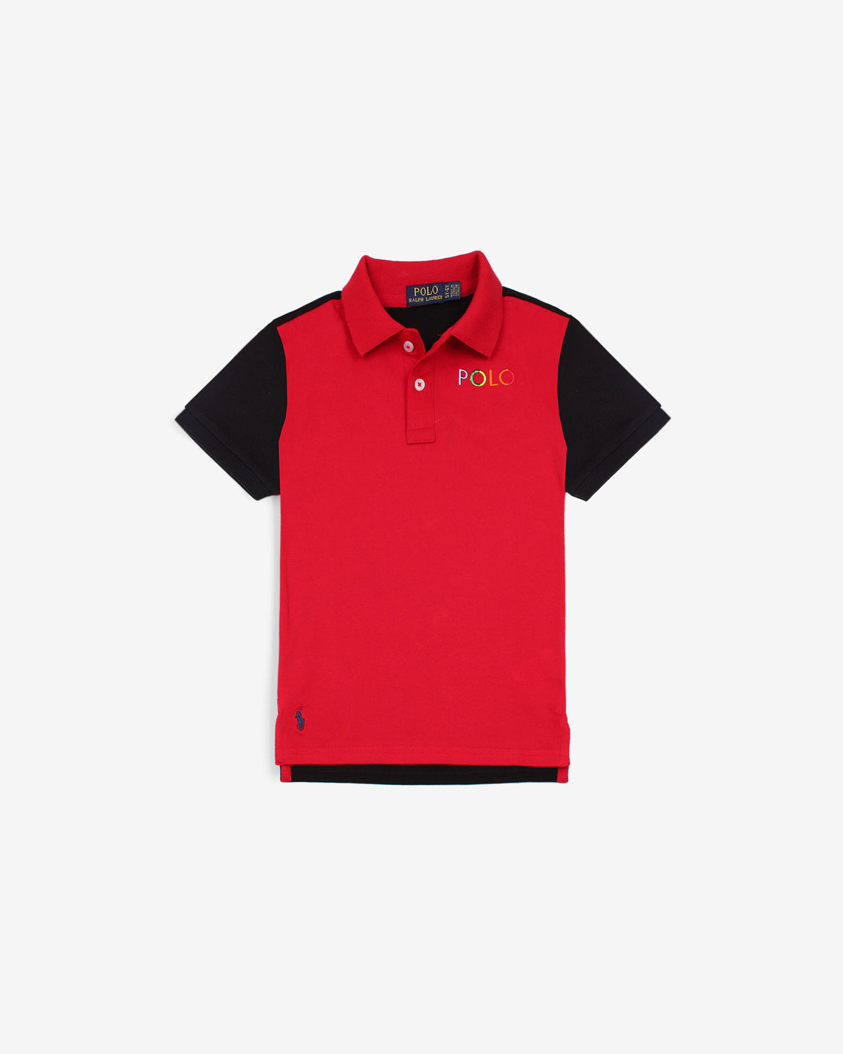 Premium Kids Coloured Polo - Red