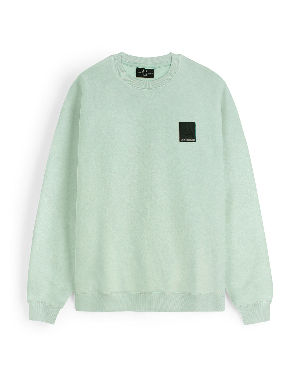 Exclusive A-X Mens Batch Sweat - C Green