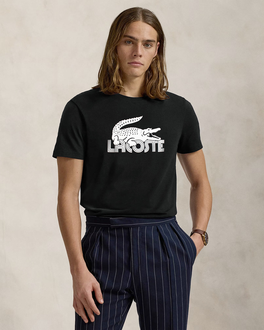 Premium Loc Croc Tee - Black