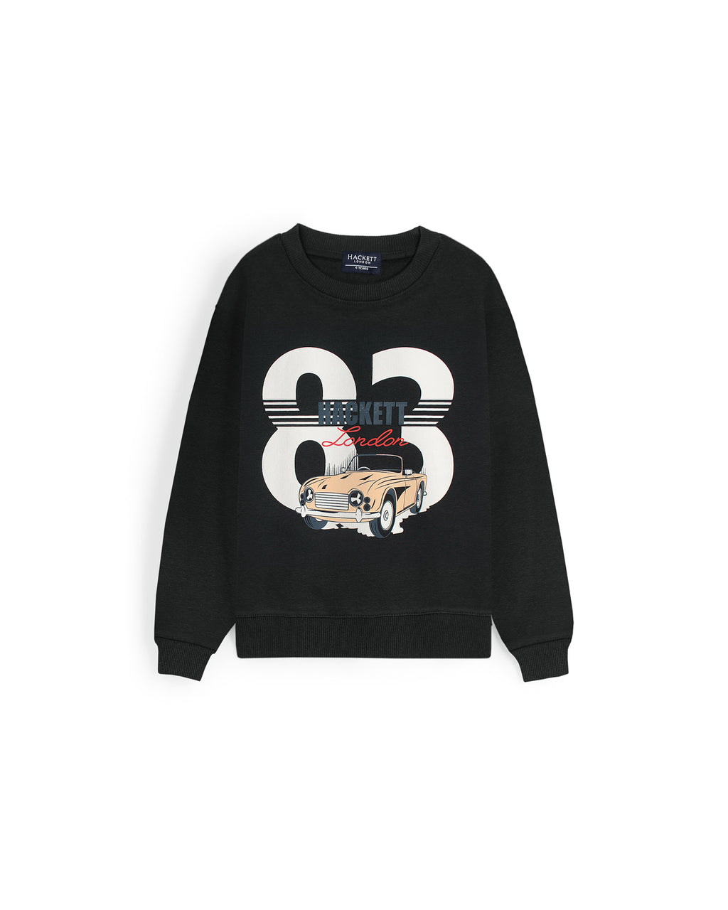 Kids HKT Car Sweat - Black