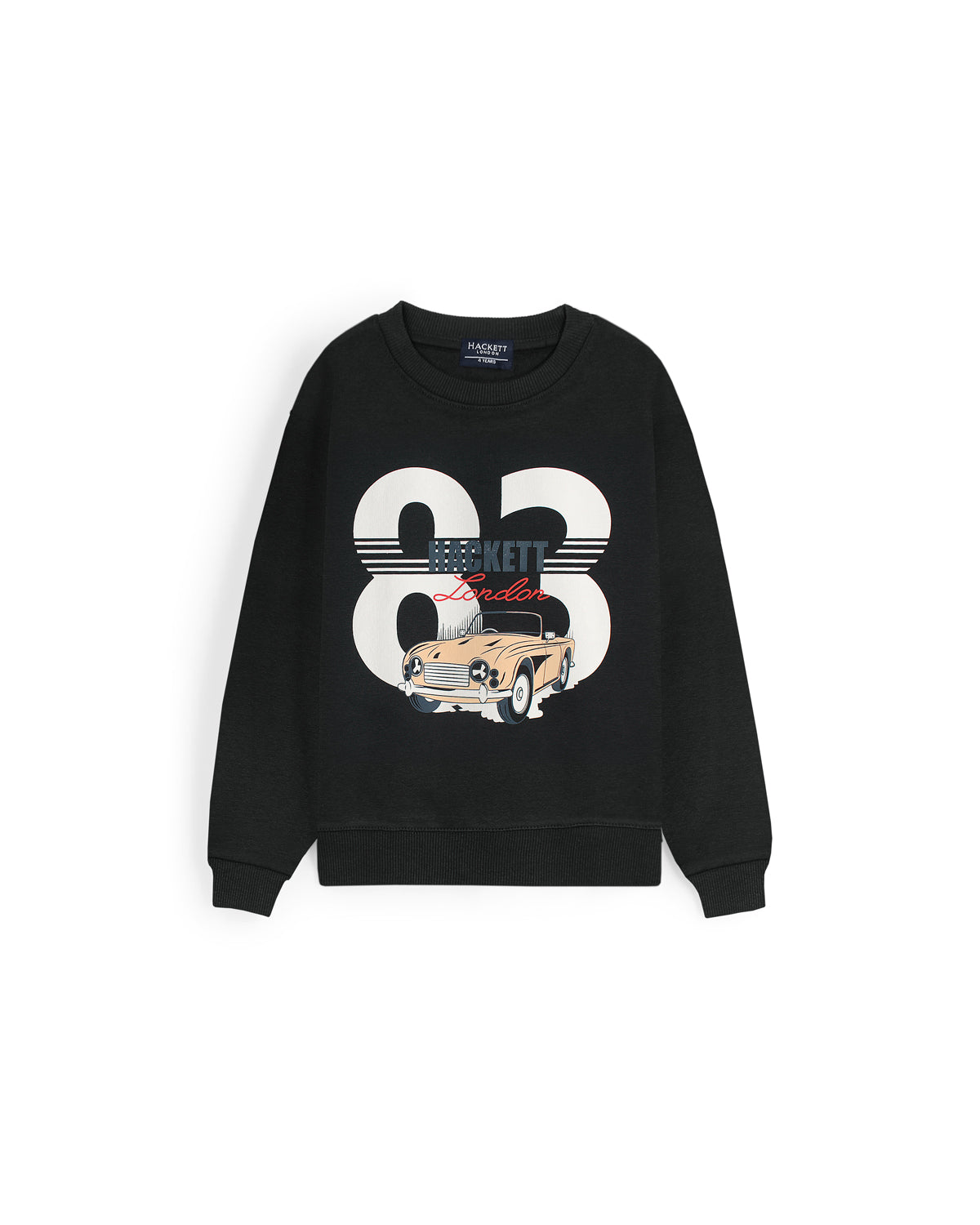 Kids HKT Car Sweat - Black