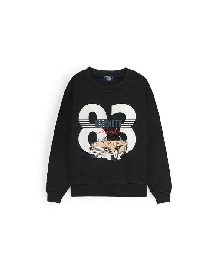 Kids HKT Car Sweat - Black