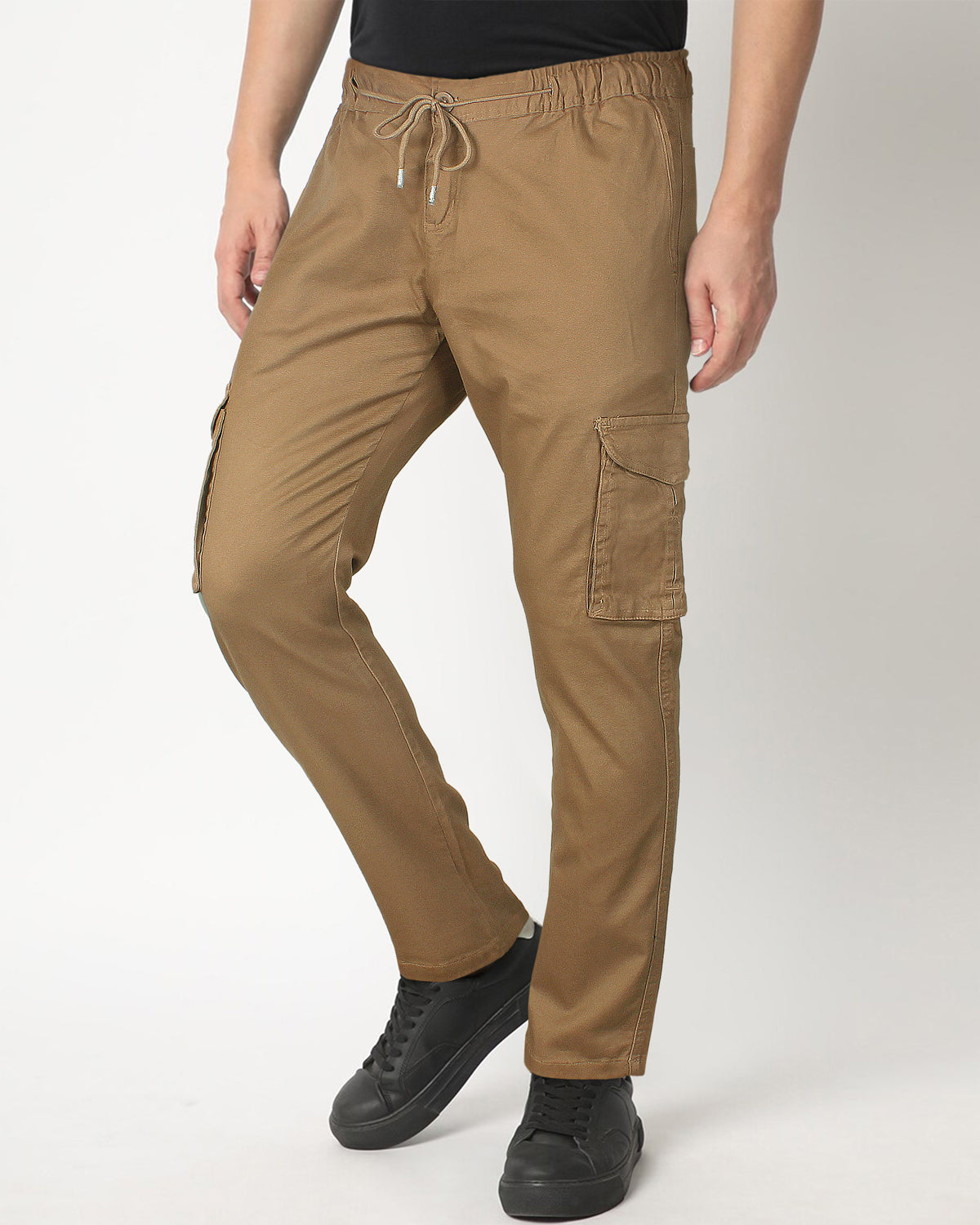 Exclusive Cotton Cargo Trouser - Khakis