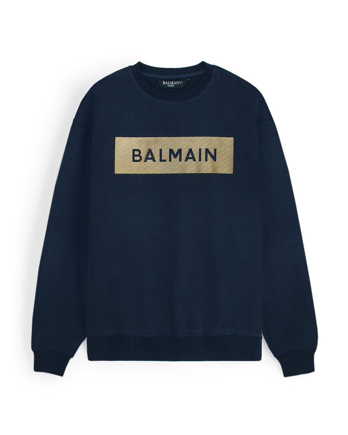 Exclusive B-L-M-N Gold Mens Sweat - Navy Blue